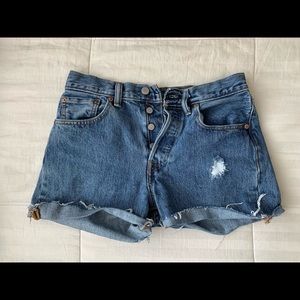 Levi’s High Waisted Shorts